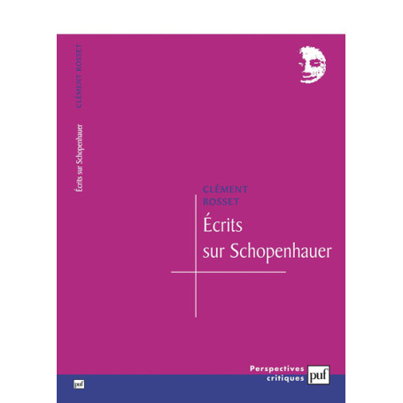 Écrits sur Schopenhauer