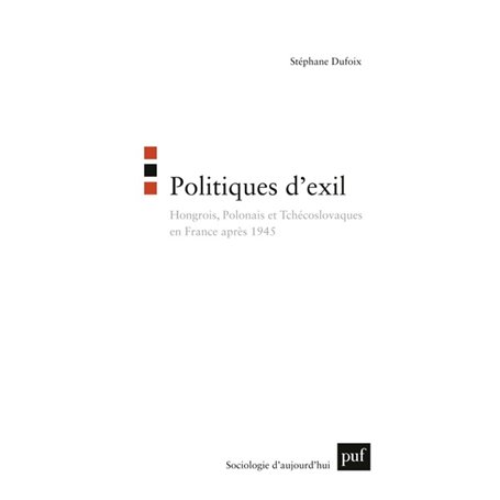 Politiques d'exil