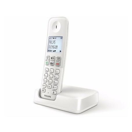 Téléphone Sans Fil Philips D2501W/34 1,8" 500 mAh GAP Blanc