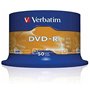 DVD-R Verbatim DVD-R Matt Silver 16x 50 pcs Argenté