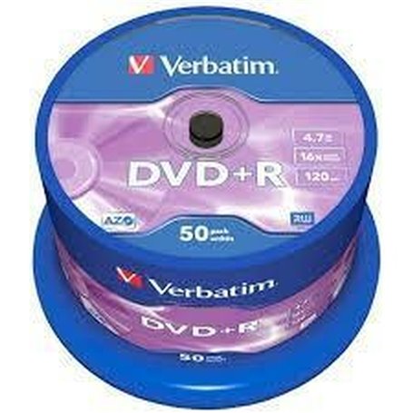 DVD-R Verbatim VB-DPR47S3A 50 Unités