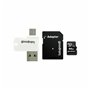 Carte Mémoire Micro SD avec Adaptateur GoodRam M1A4 All in One Blanc N