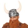 Casque Viking Crâne Gris