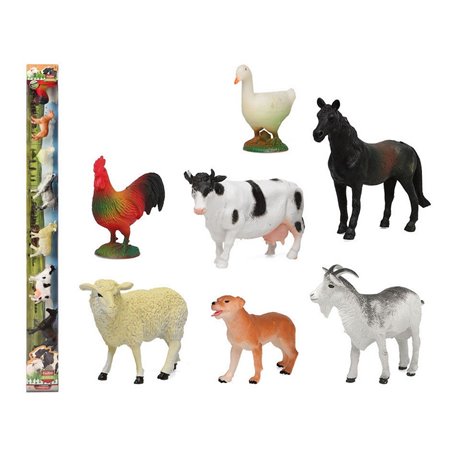 Set Animaux de la Ferme 100 cm (7 Unités)