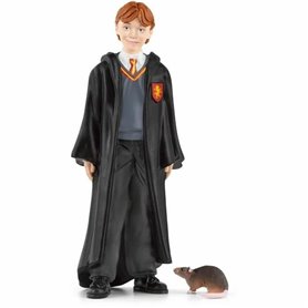 Figurine daction Schleich Ron Weasley & Scabbers Moderne