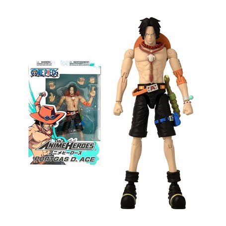 Figurine daction One Piece Bandai Anime Heroes: Portgas D. Ace 17 cm