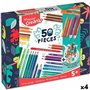 Kit de Dessin Maped 50 Pièces (4 Unités)