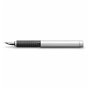 Stylo Calligraphique Faber-Castell Essentio F Finition mate Argenté