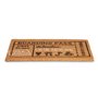 Paillasson Boarding Pass Naturel 60 x 1 x 40 cm (12 Unités)