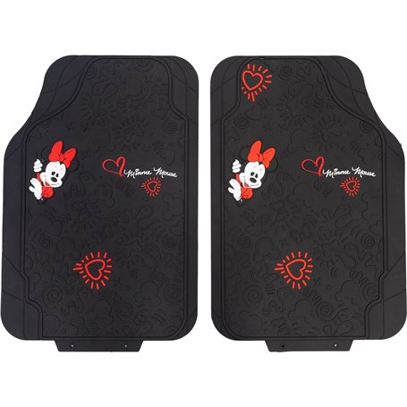 Set de tapis de voitures Minnie Mouse CZ10901 Noir