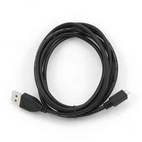 Câble USB 2.0 A vers Micro USB B GEMBIRD CCP-MUSB2-AMBM-1M (3 m) Noir 
