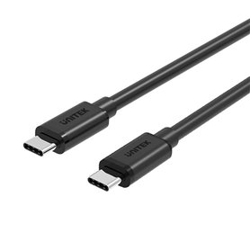 Câble USB C Unitek Y-C477BK Noir 1 m