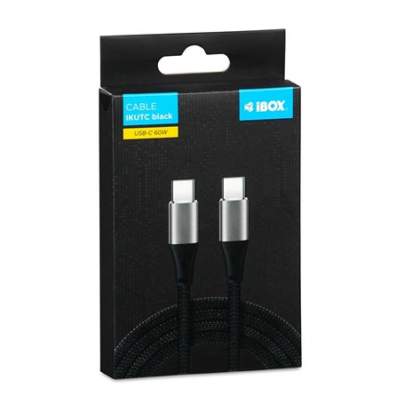 Câble USB C Ibox IKUTC2B Noir 2 m