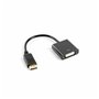 Adaptateur DisplayPort vers DVI Lanberg AD-0007-BK Noir 10 cm