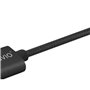 Câble USB vers Micro USB et USB C Savio CL-128 Noir 1 m