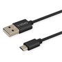 Câble USB A vers USB C Savio CL-129 Noir 2 m