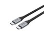 Câble USB C Unitek C14082ABK Noir 1 m