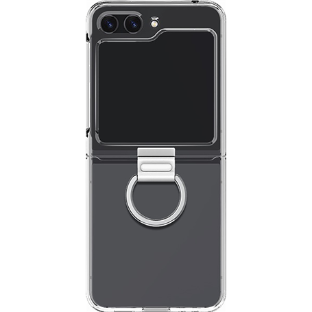 Coque Samsung G Z Flip 5 avec anneau Transparente Samsung
