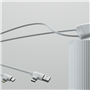 Câble 4 en 1 Ice-C Ecoresponsable USB A+C / USB C + Lightning 1m Blanc