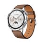 WATCH GT4 46mm CLASSIC BROWN LEATHER STRAP