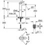 GROHE Mitigeur monocommande vasque a poser. robinet de salle de bain. 
