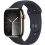 Apple Watch Series 9 GPS + Cellular - 45mm - Boîtier Acier Graphite - 