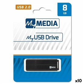 Clé USB MyMedia Noir 8 GB