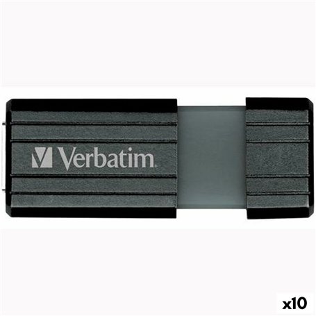 Clé USB Verbatim PinStripe Noir 64 GB