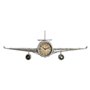 Horloge Murale DKD Home Decor Avion Métal Verre (141 x 20 x 46.5 cm)