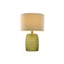 Lampe de bureau Home ESPRIT Vert Beige Doré Verre 50 W 220 V 38 x 38 x