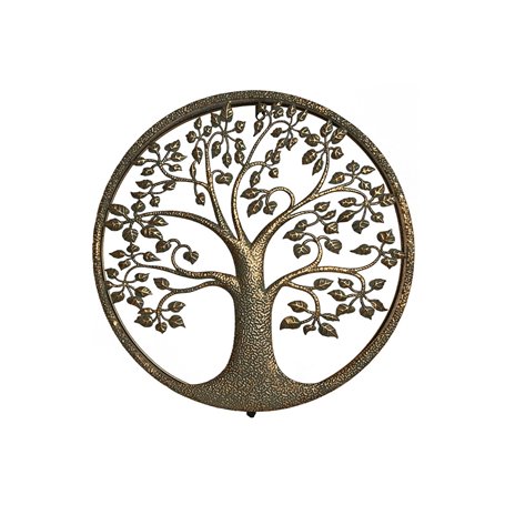 Applique Home ESPRIT Doré Métal 50 W Arbre 220 V 50 x 13 x 50 cm