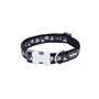 Collier pour Chien Red Dingo STYLE DIAMOND 15 mm x 24-36 cm Noir