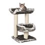 Grattoir pour Chats Trixie 44567 Arbre Sisal Noir Ø 8 cm 62 cm 36 x 36