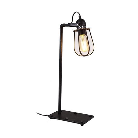 Lampe de bureau EDM Noir Métal 60 W (22 x 51 x 13 cm)