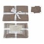 Ensemble de serviettes de toilette Essentials Taupe (3 Pièces)