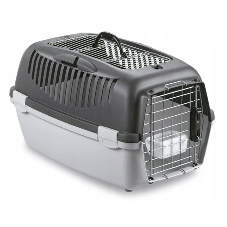 Cage de Transport Zolux Gulliver 3 Delux Top Free Gris Métal Plastique