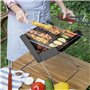 Mini-barbecue Pliable Portable pour Charbon Foldecue InnovaGoods Noir 