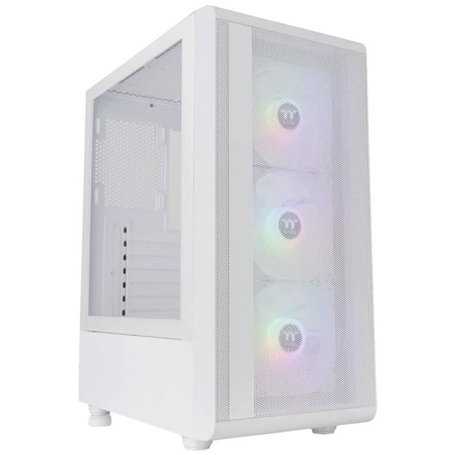 Thermaltake CA-1X2-00M6WN-00 Tour midi Boîtier gaming blanc 3 ventilat