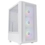 Thermaltake CA-1X2-00M6WN-00 Tour midi Boîtier gaming blanc 3 ventilat