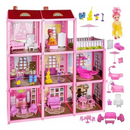 Maison de poupée - 3 étages