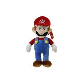 Peluche Geante Super Mario 90 Cm - Grand Mario Plombier - Doudou - Pel