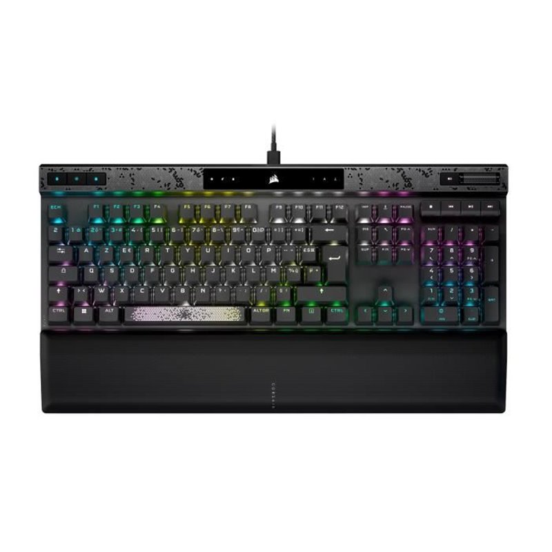 Image secondaire de Clavier Bluetooth Corsair K70 MAX RGB Noir Gris Français Azerty