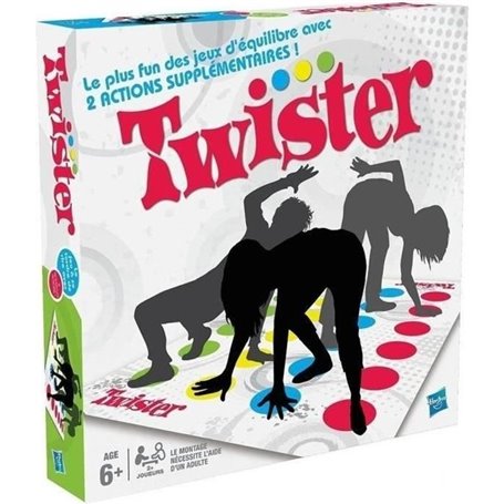 Hasbro Gaming - Twister - Jeu d'ambiance pour enfants - a partir de 6 