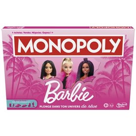 Monopoly : édition Barbie. jeu de plateau pour 2 a 6 joueurs. jeux pou