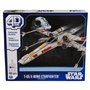 Star Wars - CHASSEUR X-WING - Maquette 4D a construire - 28 cm