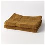 TODAY Essential - Lot de 2 serviettes de toilette 50x90 cm 100% Coton 