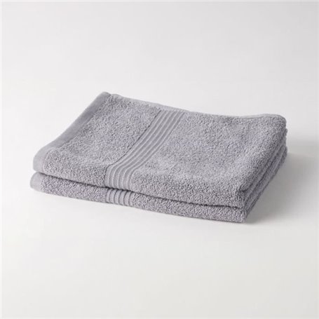 TODAY Essential - Lot de 2 serviettes de toilette 50x90 cm 100% Coton 