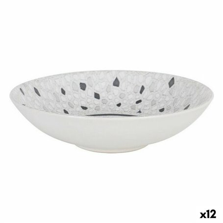 Assiette creuse La Mediterránea Barroc Porcelaine (12 Unités) (ø 21 x 