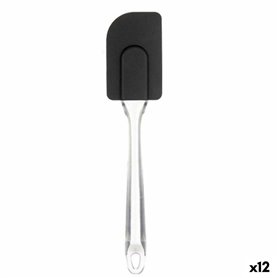 Spatule Noir Transparent Silicone Plastique 5 x 23,5 x 2 cm (12 Unités