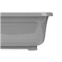 Bassine Gris Plastique 11 L (12 Unités)